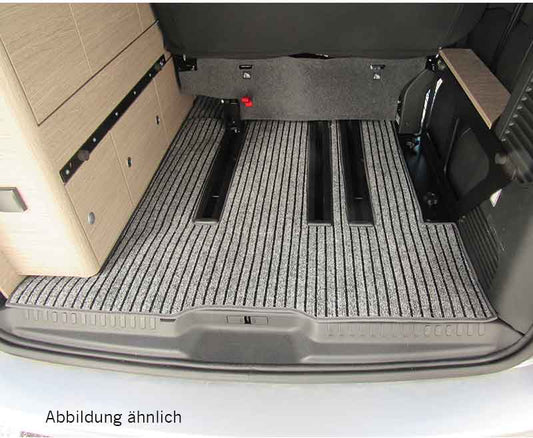 Bagageruimte Tapijt Met Rails Citroen Campster Antraciet