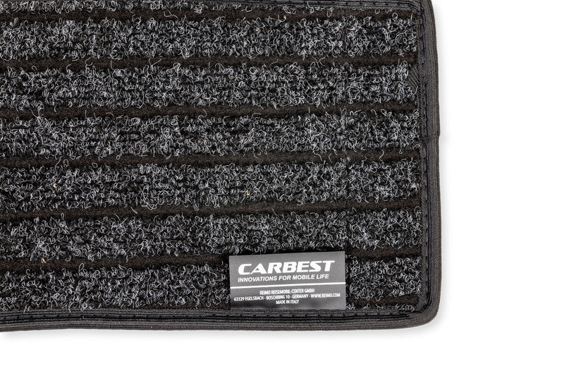 Instapmat Fhs VW ID BUZZ, materiaal: Courrier, antraciet, 2 stuks