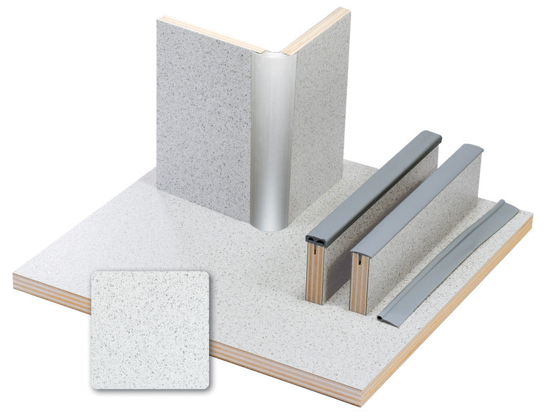 Meubelpaneel Granitto laminaat, HPL, 1/4 paneel