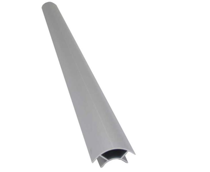 Aluminium meubelhoekprofiel / hoekverbindingsprofiel - 2,2 m