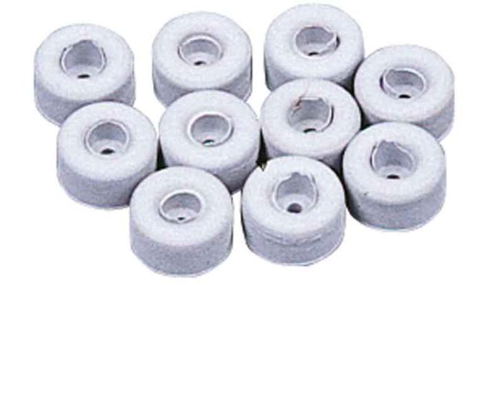 Rubber demper lichtgrijs