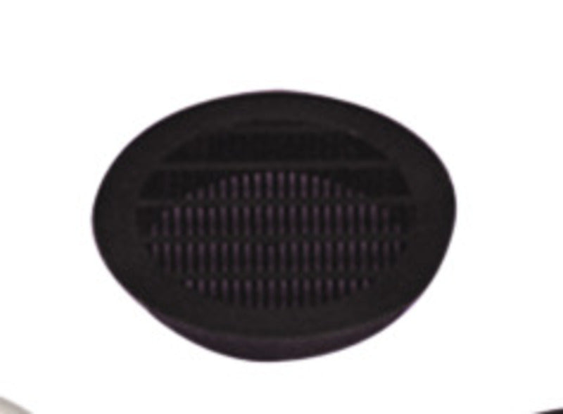 Ventilatierooster Ø 100 mm - bruin