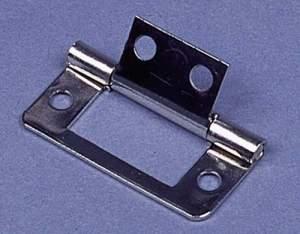 Klepscharnier recht 38mm los