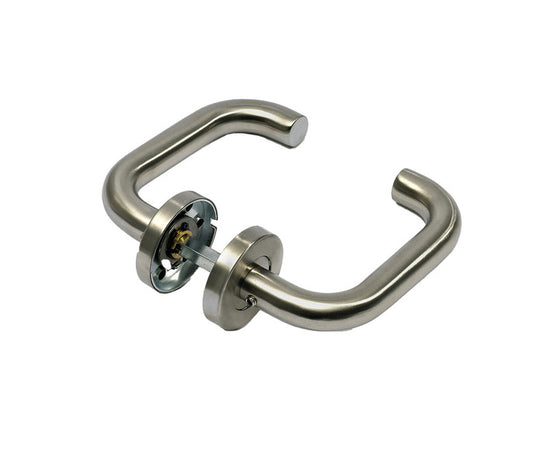 Deurhendel set U-vormig, staal