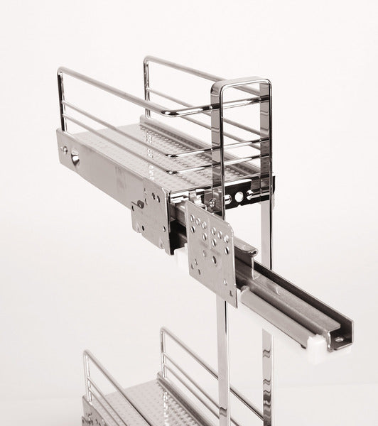 Aluminium meubelgalerij zilver lopende meter, Ø 10mm
