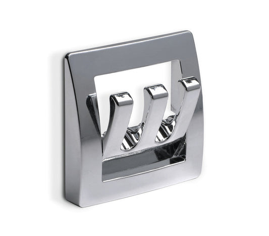 Garderobehaak chrome 1 stuk