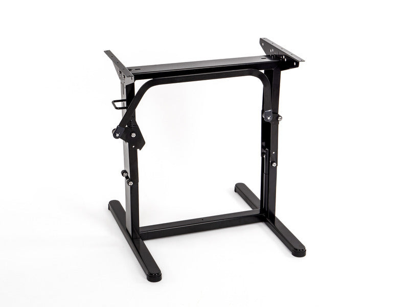 Heftafelonderstel, metaal - lengte: 60 cm zwart, incl. Grondbevestiging