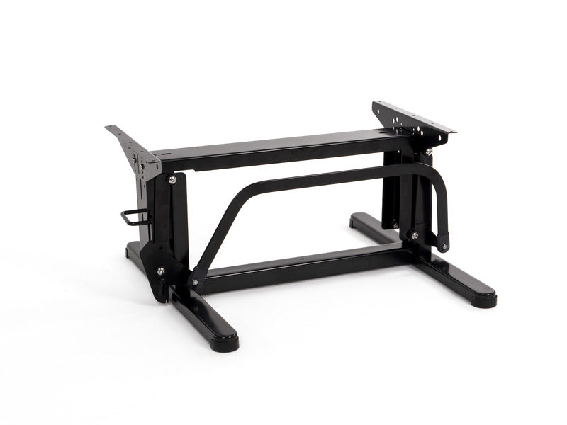 Heftafelonderstel, metaal - lengte: 60 cm zwart, incl. Grondbevestiging