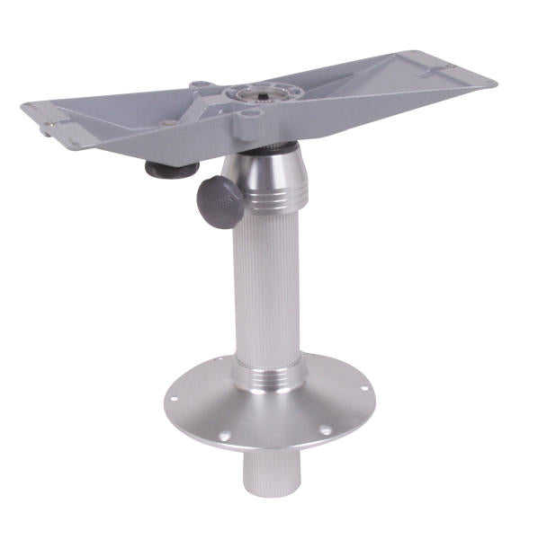 Aluminium tafelzuil met gasdrukdemper