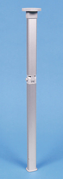 Klapbare tafelvoet zilver - hoogte 740 mm scharnier in het midden