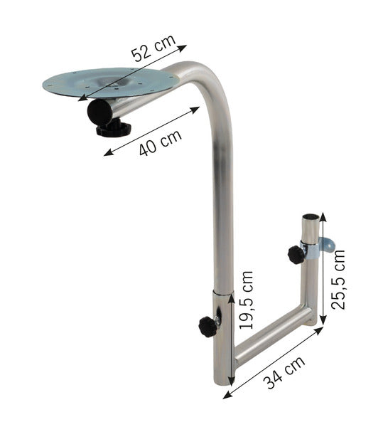 U-draaibare tafel Universeel de Luxe
