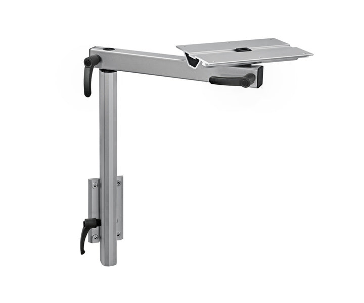 90° draaibare tafelvoet - zilver