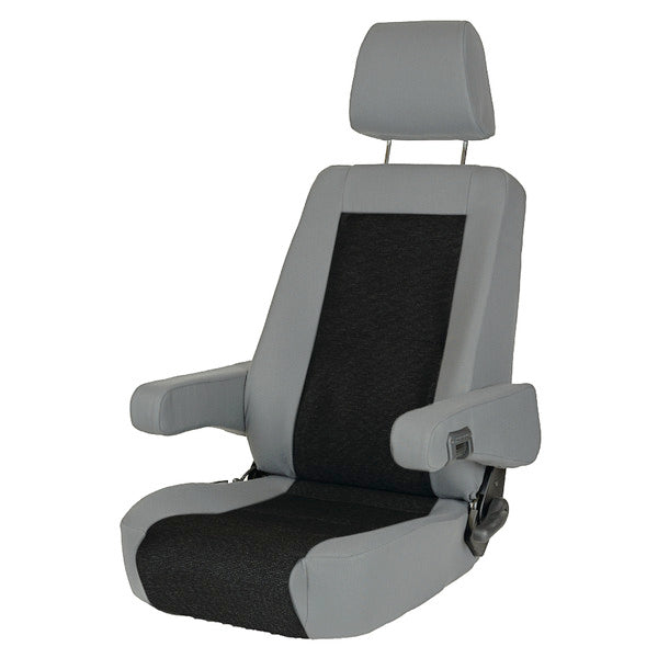 Autostoel voor sportwagens, pilotenstoel S 8.1 Tavoc 2 zwart/grijs