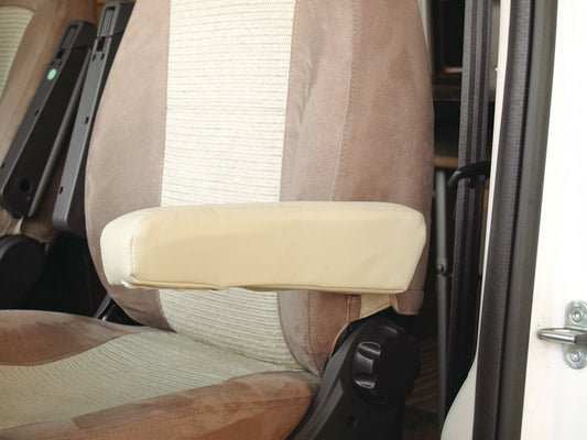 Armleuning bekleding imitatieleer beige voor Ducato 250 Orig. zitting Rechts