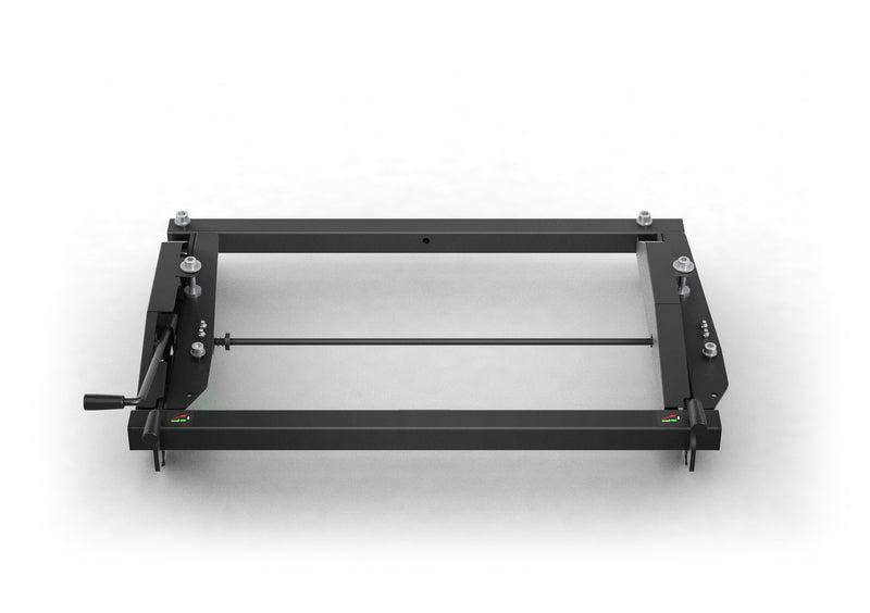 Slaapbank voor Mercedes EQV, Vito & V-Klasse, Citroën Spacetourer, Peugeot Expert / Traveller – Comfortabele 2-persoons slaapbank met Isofix (Antraciet)