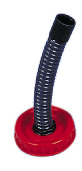 Flexibele uitloopuitloop DIN 96 met 30 cm spiraalslang
