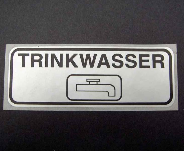 sticker "drinkwater