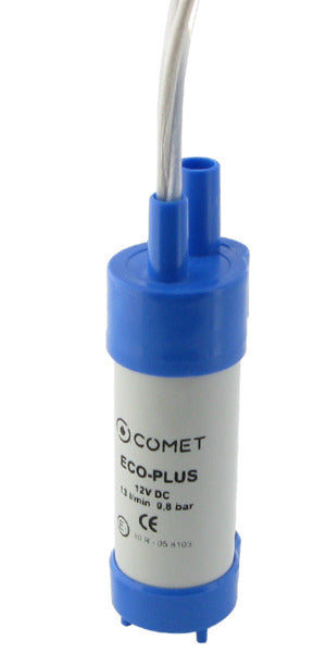12 Volt dompelpomp 12l, 0,8 Bar, (verbruik 30-45 W)