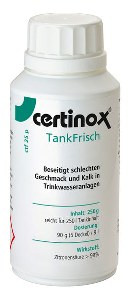 Certinox TankFresh CTF25P voor 25l spoelvolume