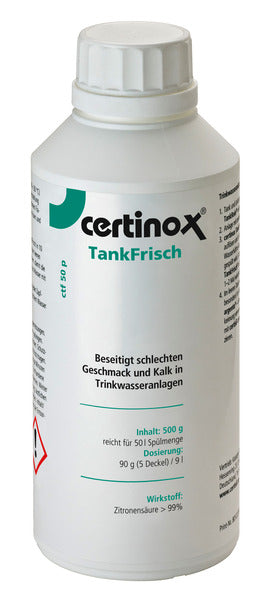 Certinox TankFresh CTF50P, Tankreiniger