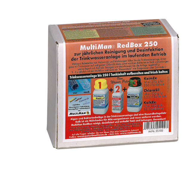 MultiMan RedBox 250 Waterbehandelingsbox