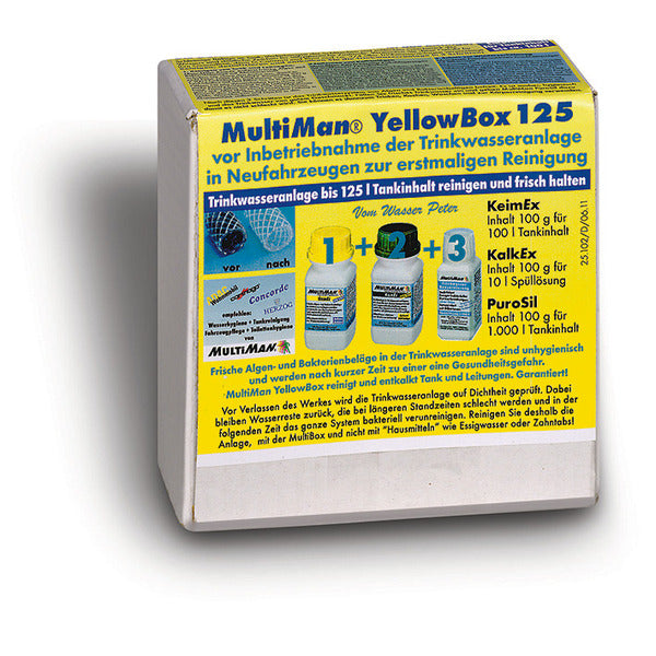 MultiMan YellowBox 125 Waterinbedrijfstellingsbox