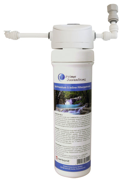 AA Hoofdfilterpatroon 2L/min., Incl. patroonkop, aansluitingen en slangen