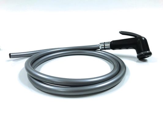 Hebeldusche 1/2" Zwart