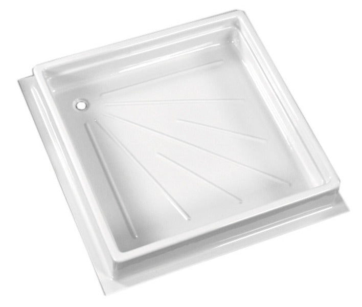 Douchebak, 680x680x680x102 mm, kleur wit