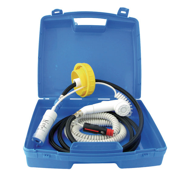 Spiraalvormige mobiele douche 12 V