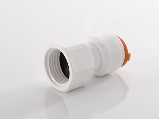 Rechte koppeling Voor 12mm-Buis 1 stuk 1/2 Inch Binnendraad