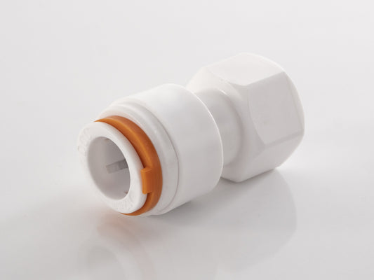 Rechte koppeling Voor 12mm-Buis 1 stuk 3/8 Inch Binnendraad