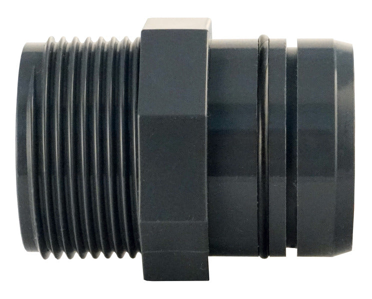 Buisconnector 40/32mm recht met buitendraad 1¼"