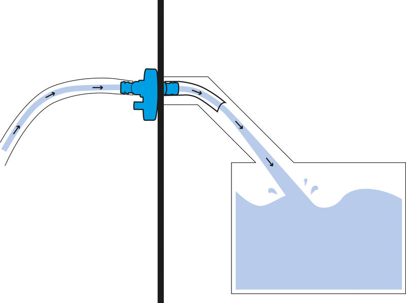 Hydock watertank tankdop - 77 mm - 3-Polig