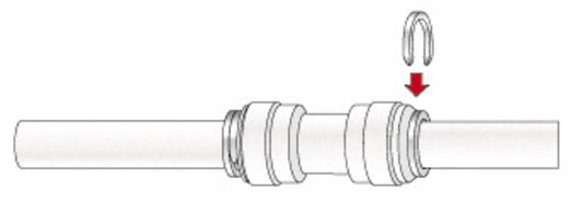 Sicherungsring 12mm Rood