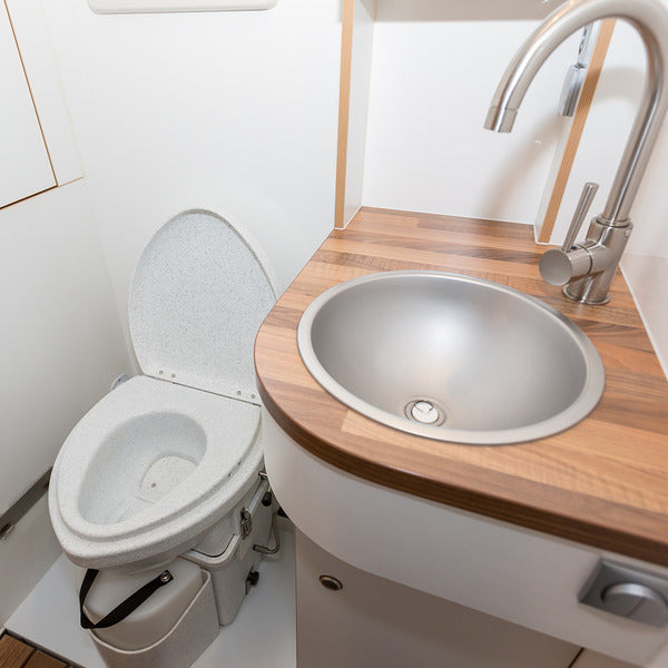 Nature's Head Campingtoilet met spinnengreep
