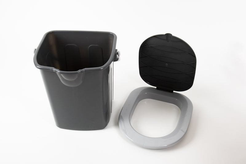 Camping Toilette, Grijs we