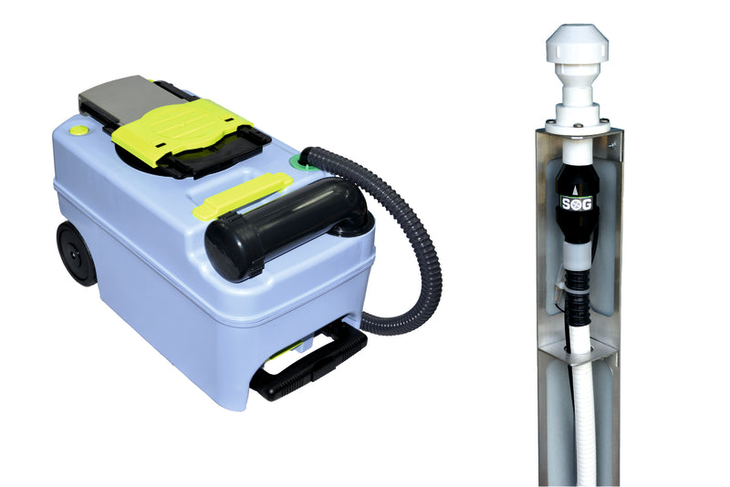 SOG ontluchtingsset 3000A voor Dometic CT3000, met dakkanaal, wit