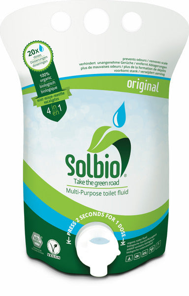 SOLBIO 4 in 1 Multifunctionele Toiletvloeistof - 800 ml