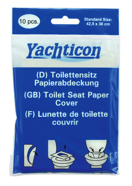 Toiletzitting met papieren bekleding 10st.