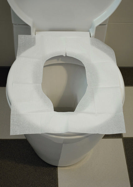 Toiletzitting met papieren bekleding 10st.