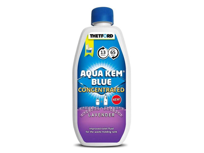 Aqua kem blauw Lavendel 0,78L geconcentreerd