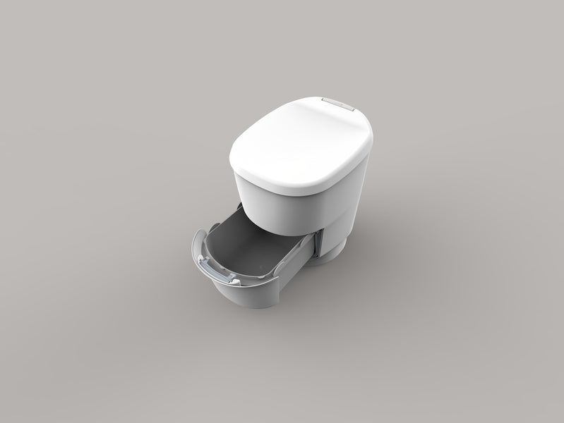 Clesana C1 - waterloos toilet met ronde voet
