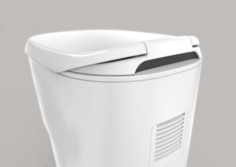 Clesana C1 - waterloos toilet met ronde voet