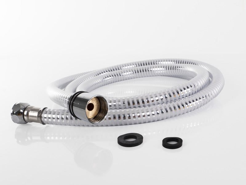Doucheslang wit 1,6 m, 3/8" x 1/2"