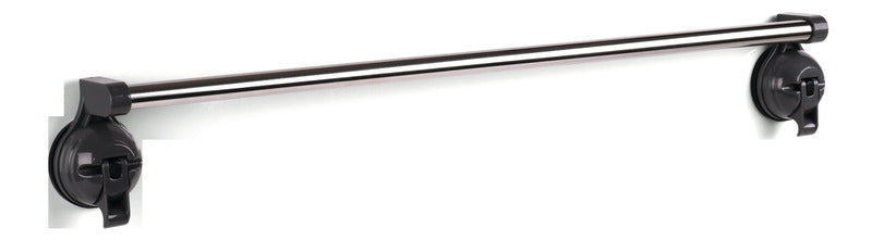 Handdoekhouder met 23 zuignappen, tot 6kg, antraciet, 60cm lang