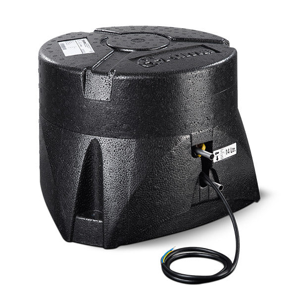 Truma Ketel Elektro, 14 liter bedieningspaneel zwart, zonder waterkoker, zonder