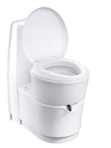 Cassettetoilet C223-CW, wit, handmatig doorspoelen, 18L