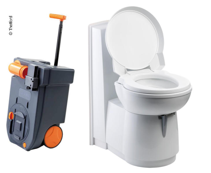 Cassettetoilet C263-CS elektrisch doorspoelen, keramisch wit