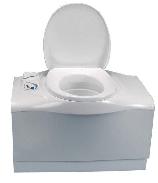 Cassettetoilet C402-X elektrisch, wit, Links